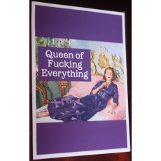 Birthday Card - 'Queen of Fucking Everything'